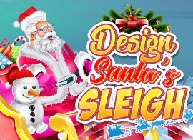 Дизайн саней Санта