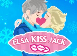 Эльза целуется с Джеком