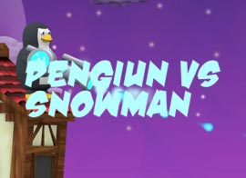 Пінгвін проти сніговика