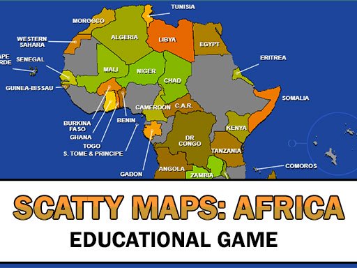 Скатті Карти Африки